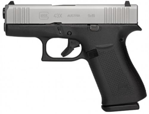 Glock 43X Subcompact 9mm 3.41" Ameriglo Night Sights 10+1 (PX43 Glock 43X Subcompact 9mm 3.41" Ameriglo Night Sights 10+1 (PX43