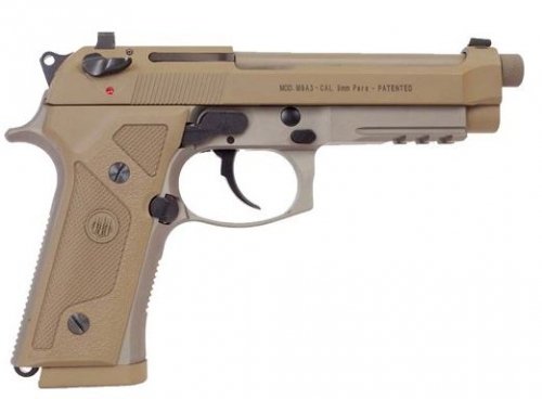 BERETTA M9A3 FS 9MM 5.2 Night Sights 17+1 Made in Italy BERETTA M9A3 FS 9MM 5.2 Night Sights 17+1 Made in Italy