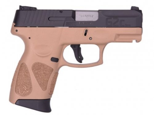 Taurus G2C 9MM BLK/FDE 3.2 12+1 Taurus G2C 9MM BLK/FDE 3.2 12+1