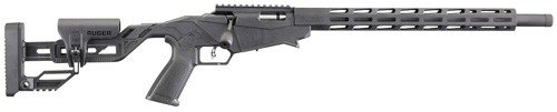 Ruger Precision Rimfire .17 HMR 18" Black Adjustable Stock 9+1 Ruger Precision Rimfire .17 HMR 18" Black Adjustable Stock 9+1