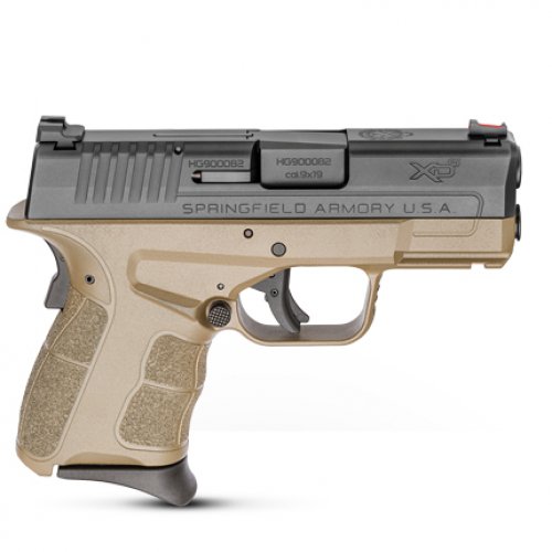 Springfield Armory XD-S Mod.2 9mm Flat Dark Earth Fiber Optic F Springfield Armory XD-S Mod.2 9mm Flat Dark Earth Fiber Optic F