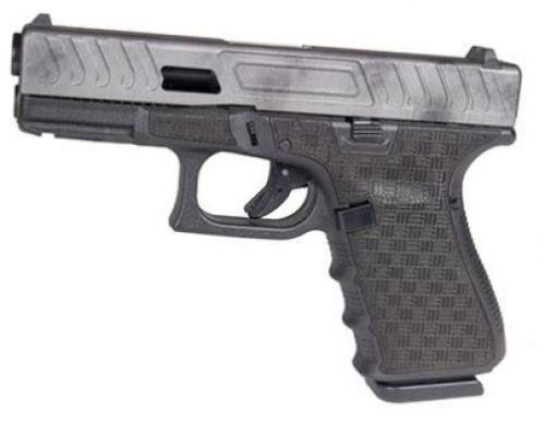Glock 19 Gen 4 9mm Custom Slide, Tungsten Grey 3-15rd Mags Glock 19 Gen 4 9mm Custom Slide, Tungsten Grey 3-15rd Mags