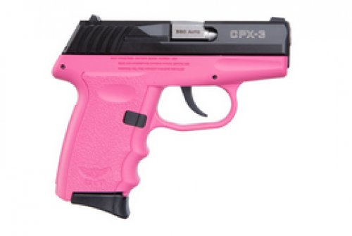 SCCY CPX-3CB 380 DAO B/PNK 10R SCCY CPX-3CB 380 DAO B/PNK 10R