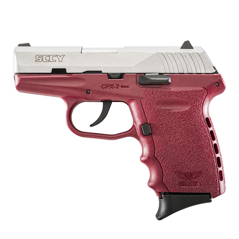 SCCY Industries CPX2TTCR CPX-2 Double Action 9mm 3.1" 10+1 Crim SCCY Industries CPX2TTCR CPX-2 Double Action 9mm 3.1" 10+1 Crim