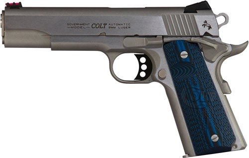 Colt Government 70 Series Competition 9mm 5" Stainless 9+1 Colt Government 70 Series Competition 9mm 5" Stainless 9+1