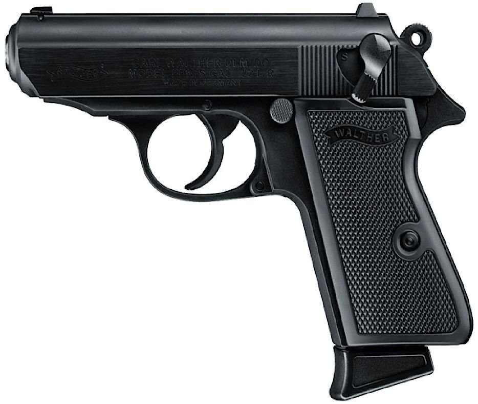 Walther Arms PPK/S .22 LR 3.35" Threaded Barrel 10+1 Black Synt Walther Arms PPK/S .22 LR 3.35" Threaded Barrel 10+1 Black Synt