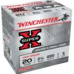 Winchester Super-X High Brass 20 ga 2.75" 1 oz 6 Shot 25Box/10Case