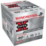 Winchester Super-X High Brass 410ga 3" 11/16 oz 6 Shot 25Box/10Case