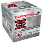 Winchester 5 Super-X High Brass 410 ga 3" 11/16 oz 7.5 Shot 25Box/10Case