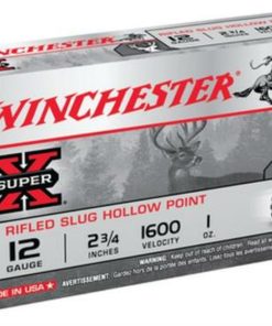 Winchester Super-X Rifled Lead 12 Ga, 2.75", 1oz, Slug 5rd/Box