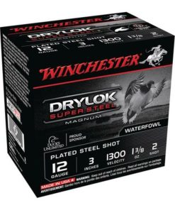 Winchester Super-X Waterfowl 12 Ga, 3", 1 3/8oz, 2 Shot, 25rd/Box
