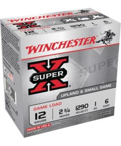 Winchester Super-X Game 12 Ga, 2.75", 1 oz, 6 Shot, 25rd/Box