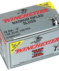 Winchester Super-X Rifled Lead Slug12 Ga, 3", 1oz Slug, 15rd/Box