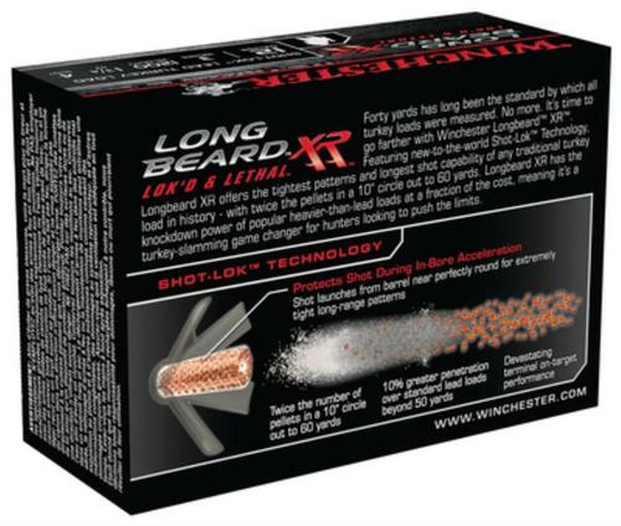 Winchester Long Beard XR 12 Gauge, 3 Inch, 1200 FPS, 1.75 Ounce, 4 Shot, 10rd/Box Winchester Long Beard XR 12 Gauge, 3 Inch, 1200 FPS, 1.75 Ounce, 4 Shot, 10rd/Box