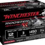 Winchester Rooster XR 12 Ga, 3", 6 Shot, 15rd/Box