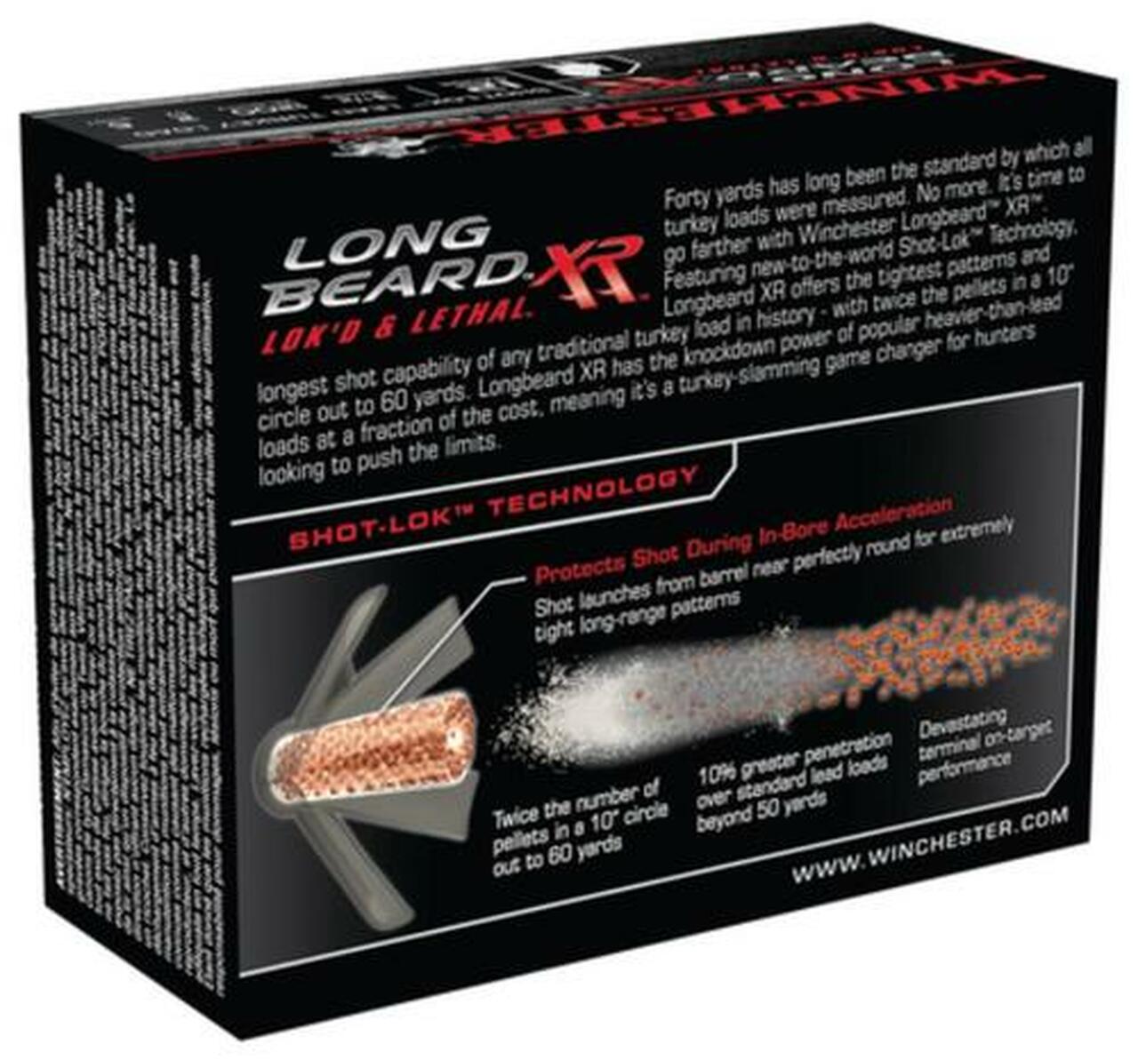Winchester Long Beard XR 12 Ga, 3.5", #4, 2 1/8oz, 10rd/Box Winchester Long Beard XR 12 Ga, 3.5", #4, 2 1/8oz, 10rd/Box