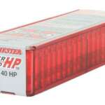 Winchester Super-X 22LR 40gr, Plated Hollow Point, 100rd/Box, 20 Box/Case