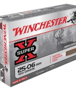 Winchester Super X 25-06 Rem Positive Expanding Point 120gr, 20Box/10Case