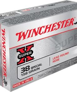 Winchester Super-X .38 Special 158 Gr, Lead Round Nose, 50rd Box
