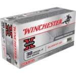 Winchester Super X 38 Special Silvertip HP 125gr, 50rd Box