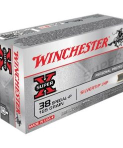 Winchester Super X 38 Special Silvertip HP 125gr, 50rd Box