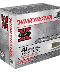 Winchester Super X 41 Rem Mag Silvertip HP 175gr, 20rd Box
