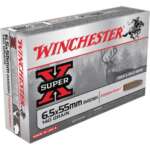 Winchester Super X 6.5mmX55mm Soft Point 140gr, 20Box/10Case