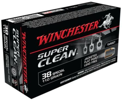 Buy Winchester Super-X Super Clean NT Lead Free .38 Special 110 Grain Jacketed Flat Point