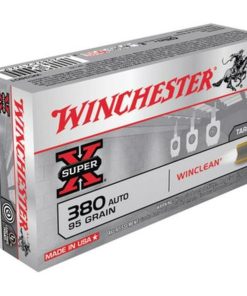 Winchester WinClean 380 ACP Brass Enclosed Base 95gr, 50Box/10Case