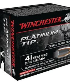 Winchester Supreme 41 Rem Mag Platinum Tip Hollow Point 240gr, 20Box/10Cs