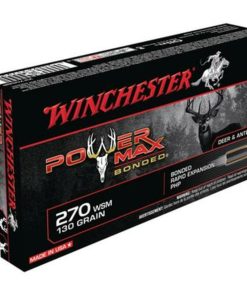 Winchester Power-Max .270 Winchester 130gr, Protected Hollow Point Bonded 20rd Box