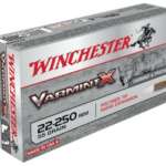 Winchester Varmint X .22-250 Remington 55gr, Varmint X Polymer, 20rd Box