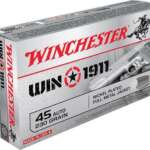 Winchester WIN1911 45 ACP 230gr, Full Metal Jacket, 50rd Box