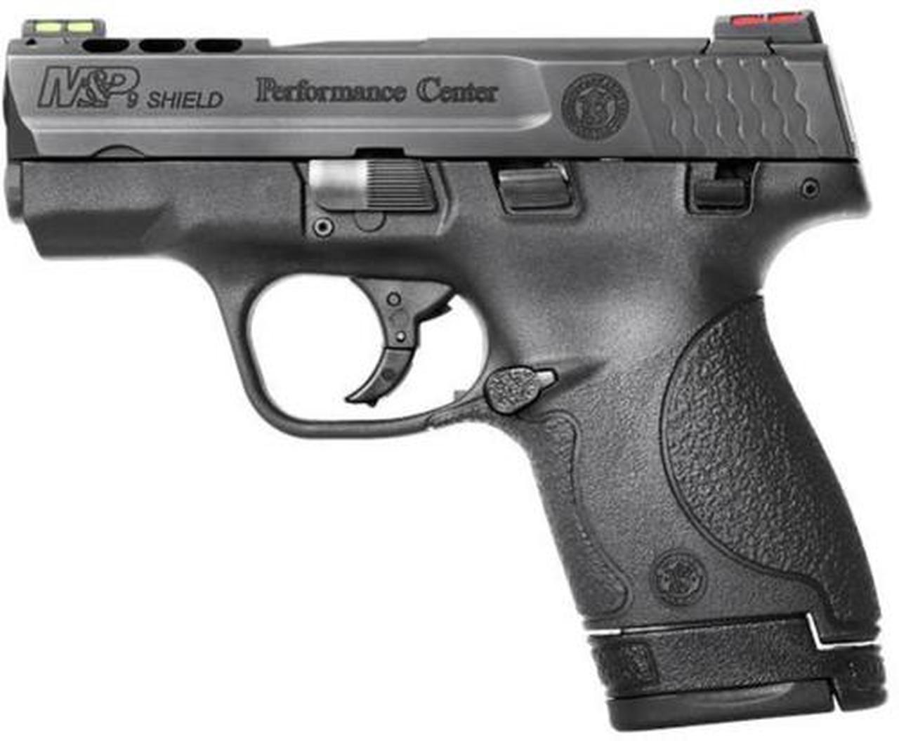 Smith & Wesson MP9 Shield PC 9mm 3" Barrel Performance Center, Ported Smith & Wesson MP9 Shield PC 9mm 3" Barrel Performance Center, Ported