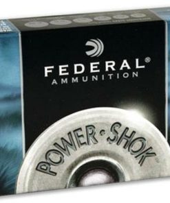 Federal F1304B Power Shok Buckshot 12 ga 2.75" 34 Pellets 4 Buck Shot 5Bx/50Cs