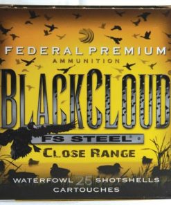 Federal Premium Black Cloud Close Range 12 Gauge 3 Inch 1450 FPS 1.25 Ounce 2 Shot 25 Per Box
