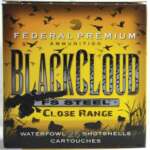 Federal Premium Black Cloud Close Range 20 Gauge 3 Inch 1350 FPS 1 Ounce 4 Shot 25 Per Box