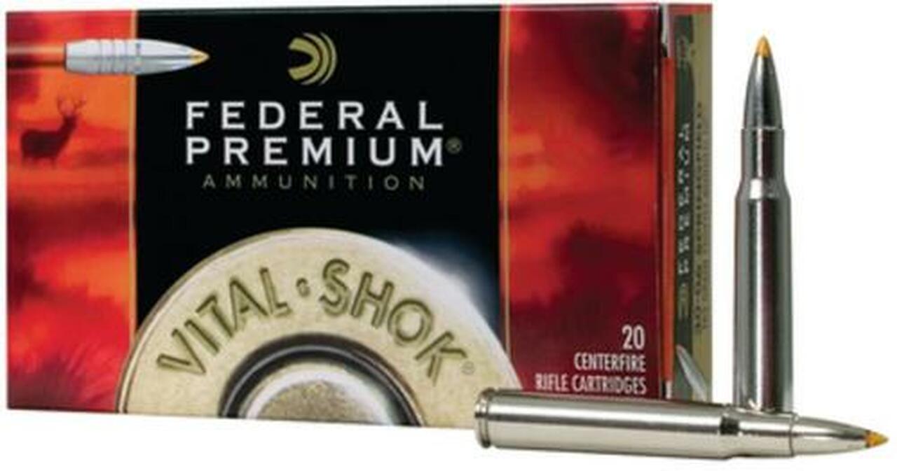 Federal Vital-Shok .300 Winchester Short Magnum 165gr, Trophy Bonded Tip 20rd Box Federal Vital-Shok .300 Winchester Short Magnum 165gr, Trophy Bonded Tip 20rd Box