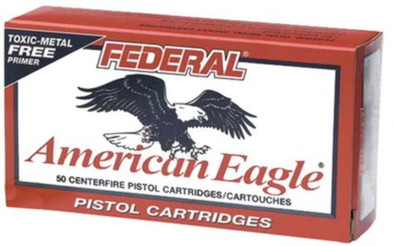 Federal 45 ACP 230gr, Total Metal Jacket 50rd Box Federal 45 ACP 230gr, Total Metal Jacket 50rd Box