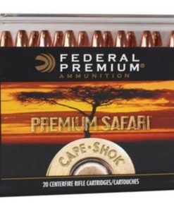 Federal Cape-Shok .458 Winchester Magnum 500gr, Barnes Banded Solid, 20rd Box