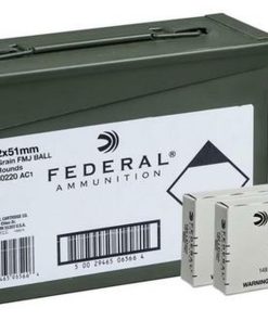Federal Canned Ammo .308 Win 149gr, Full Metal Jacket, 20rd Box, 11 Box/Case, 220rd/Case