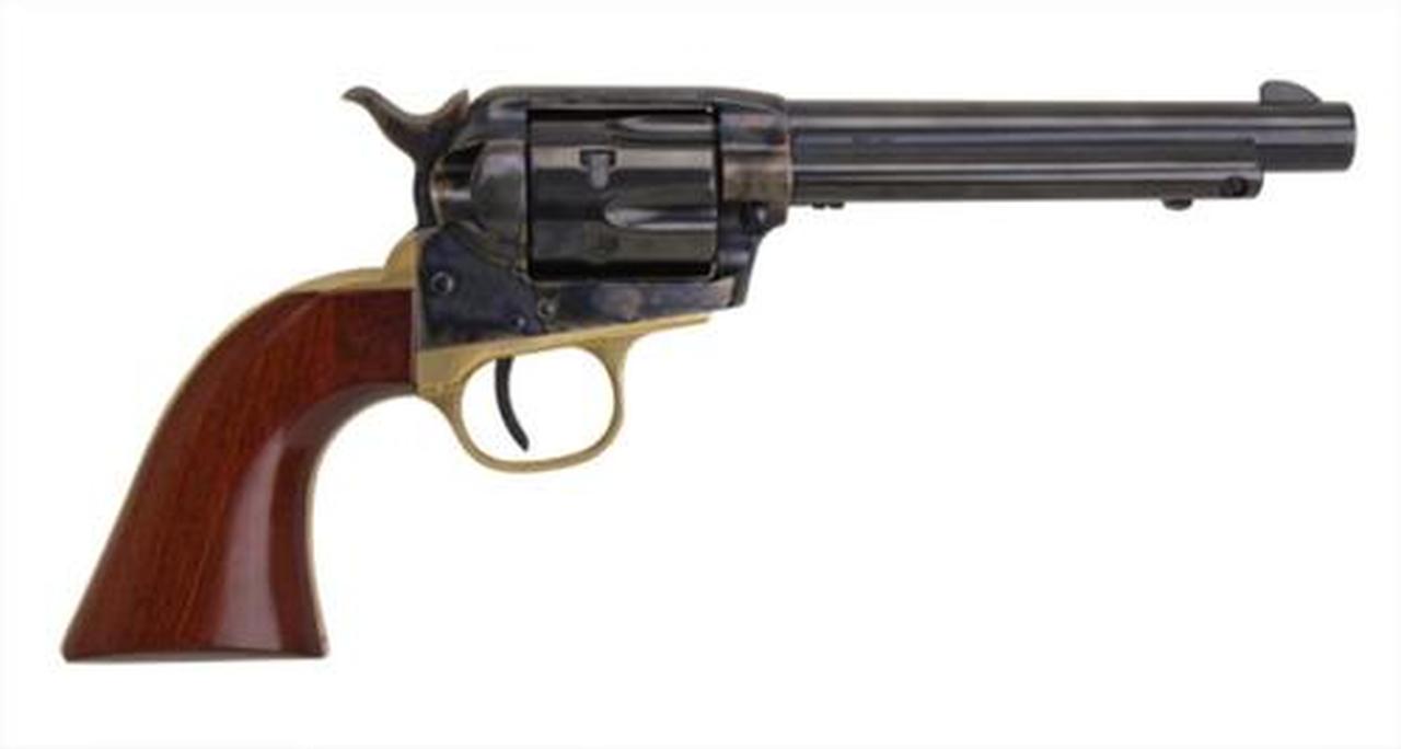 Uberti 1873 Cattleman New Model Stallion 22LR 5.5 Brass Uberti 1873 Cattleman New Model Stallion 22LR 5.5 Brass