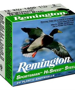 Remington Sportsman Steel Loads 12 Ga, 2.75", 1oz, 6 Shot, 25rd/Box