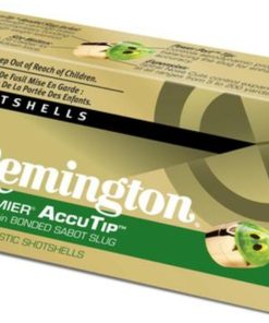 Remington Premier Accu-Tip Bonded Sabot Slug 12 Gauge 3 Inch 1900 FPS 385gr, Power Port Tip, 5rd/Box