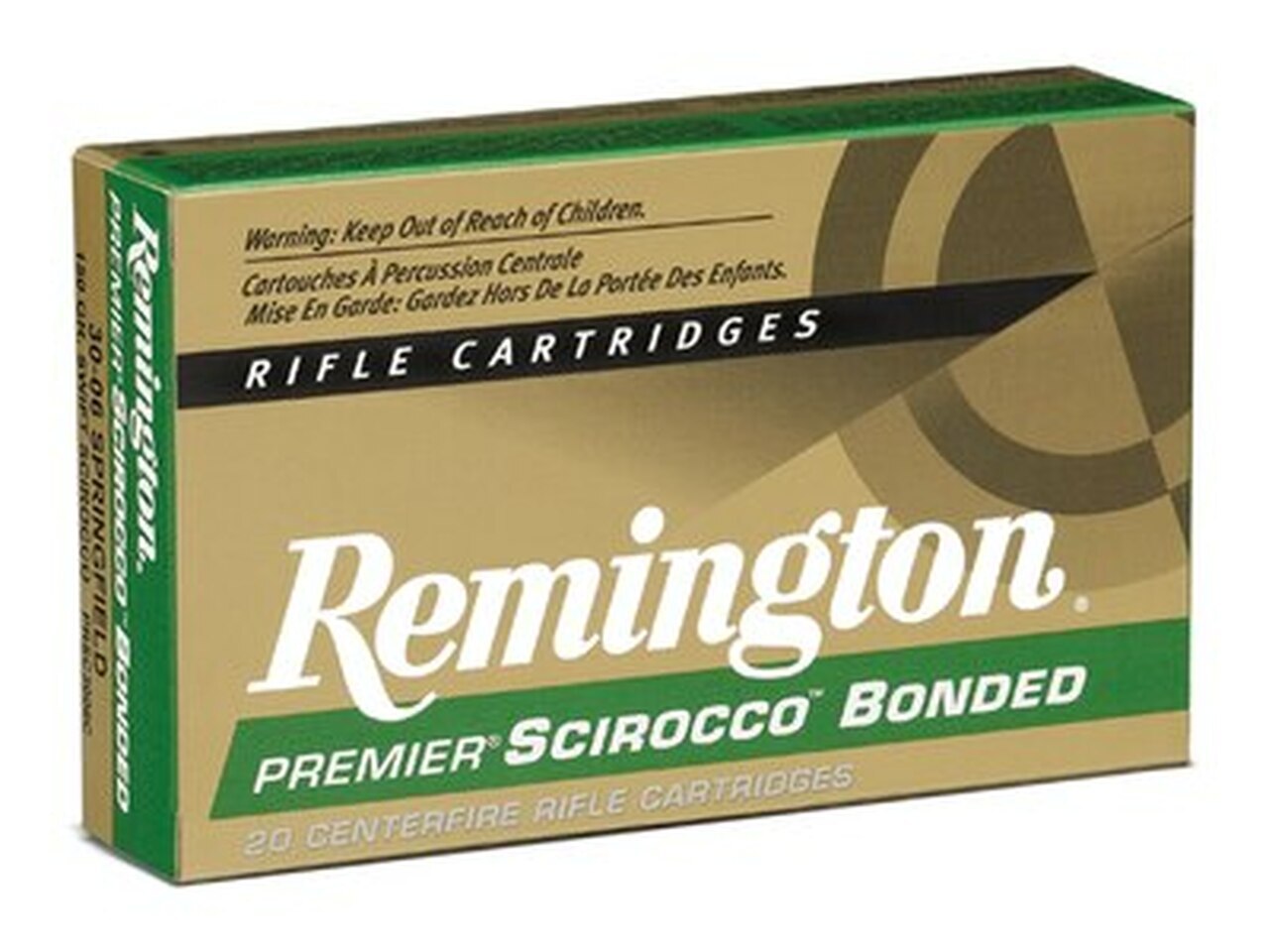 RemingtonPremier 30-06 Spg Swift Scirocco Bonded 150gr, 20Box/10Case RemingtonPremier 30-06 Spg Swift Scirocco Bonded 150gr, 20Box/10Case