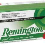 Remington UMC .357 Magnum 125gr, Semi-Jacketed Hollow Point 100rd/Box