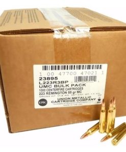 Remington .223, 55 Gr, FMJ, UMC Bulk Pack, 1,000 Rounds