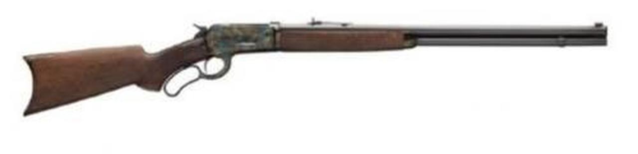 Winchester 1886 Deluxe Rifle 45-70 24" Barrel Case Hardened Finish, Grade 3/4 Walnut Stock Winchester 1886 Deluxe Rifle 45-70 24" Barrel Case Hardened Finish, Grade 3/4 Walnut Stock