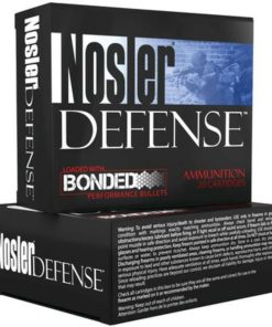 Nosler Defense Bonded .40 S&W 200gr Bonded Jacketed Hollow Point 20rd Box