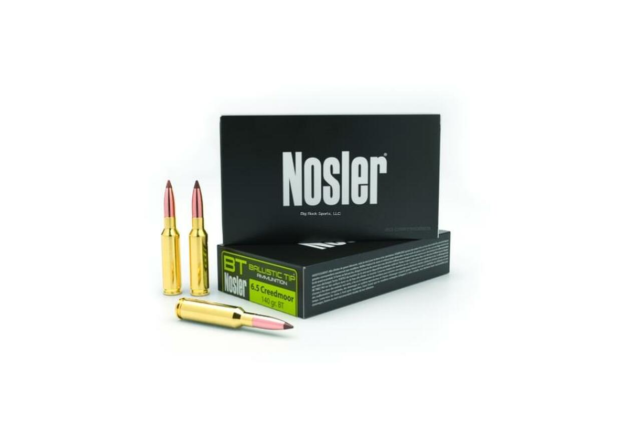 Nosler Ballistic Tip Hunting Ammo 6.5mm Creedmoor 140gr, Ballistic Tip 20rd Bax Nosler Ballistic Tip Hunting Ammo 6.5mm Creedmoor 140gr, Ballistic Tip 20rd Bax